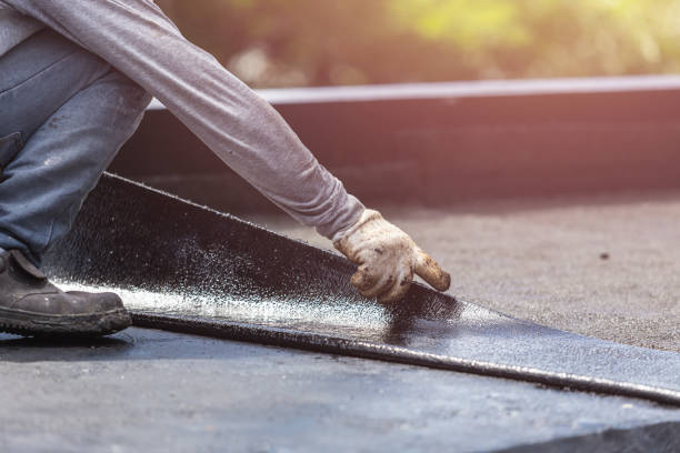 Professional Interior Drainage System technician working in Grand Haven, MI